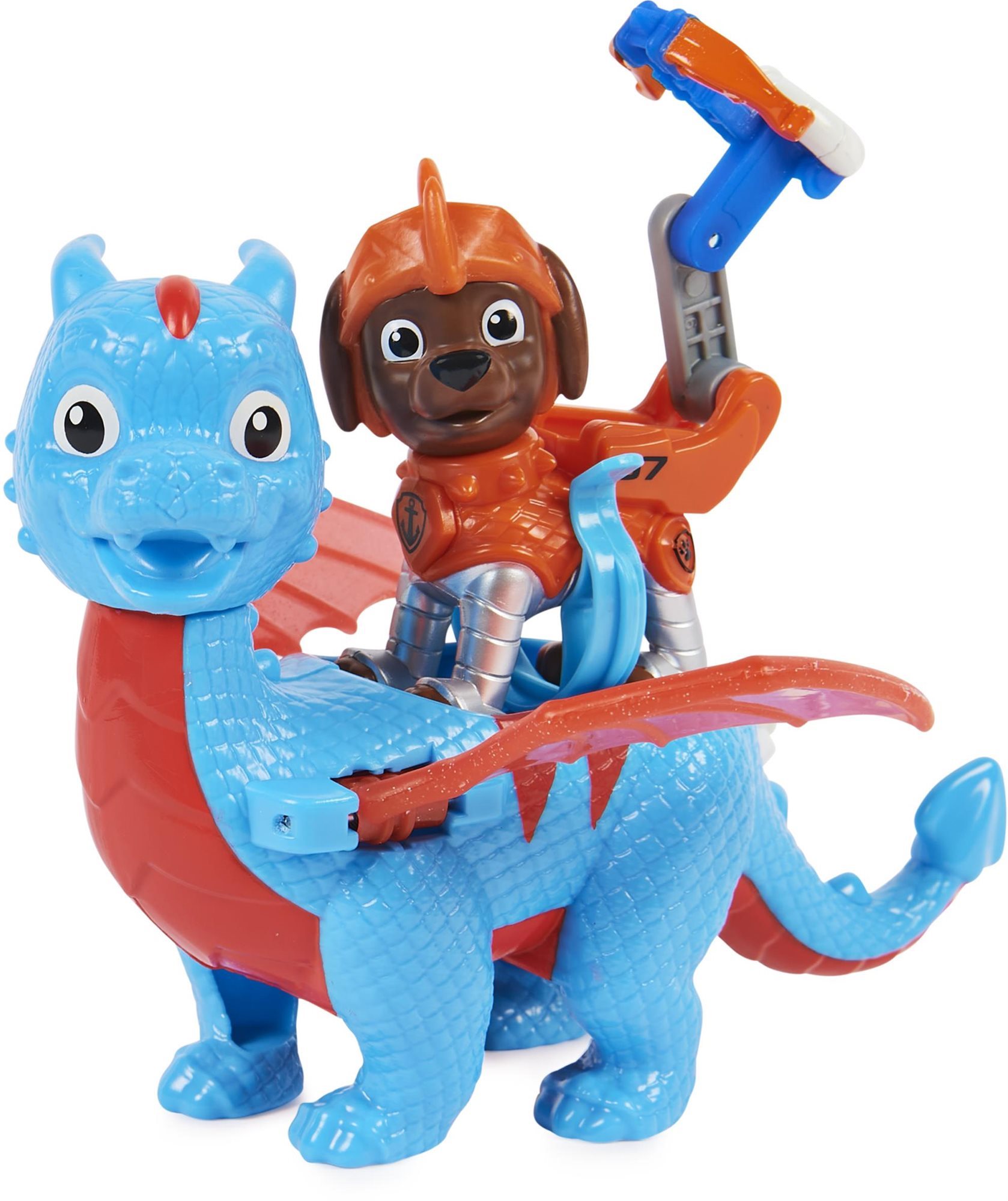 Pat' Patrouille Chevaliers Figurines avec dragon Zuma Figurines