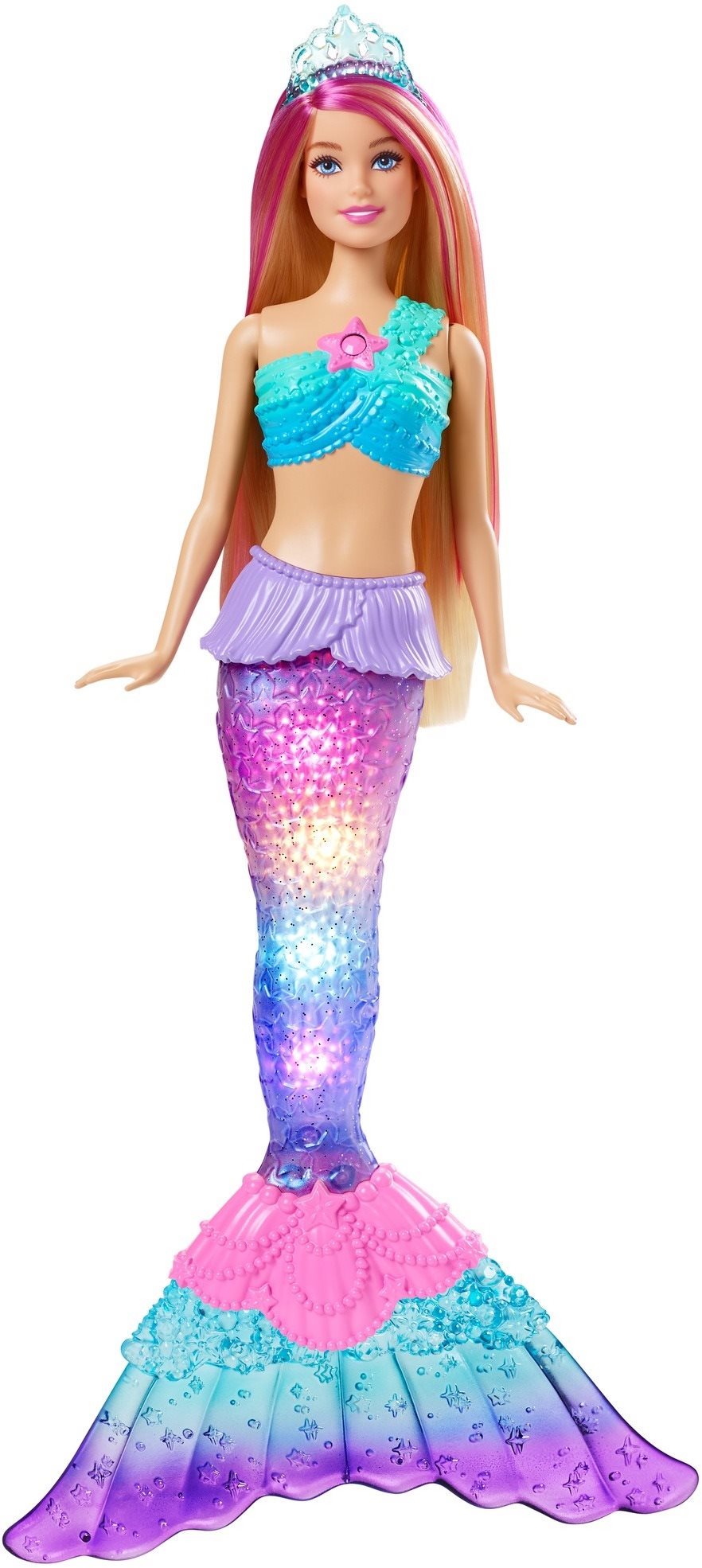 Barbie Blikajúca Morská Panna Blondínka Bábika