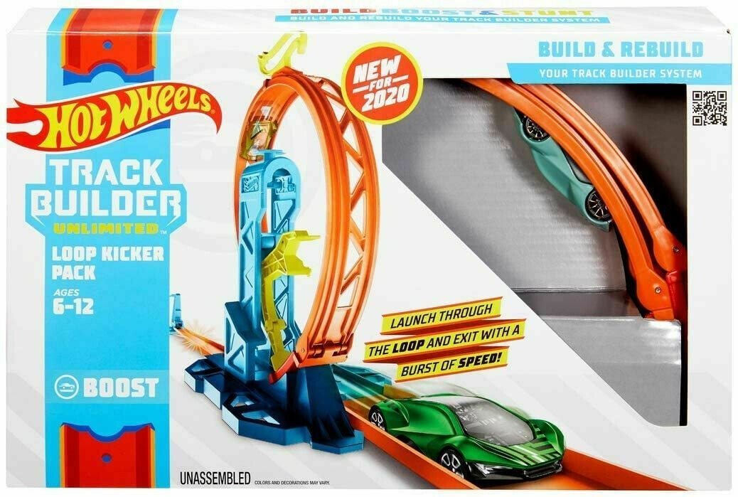Hot Wheels Track Builder Set für Baumeister - Kicking Loop Hot Wheels
