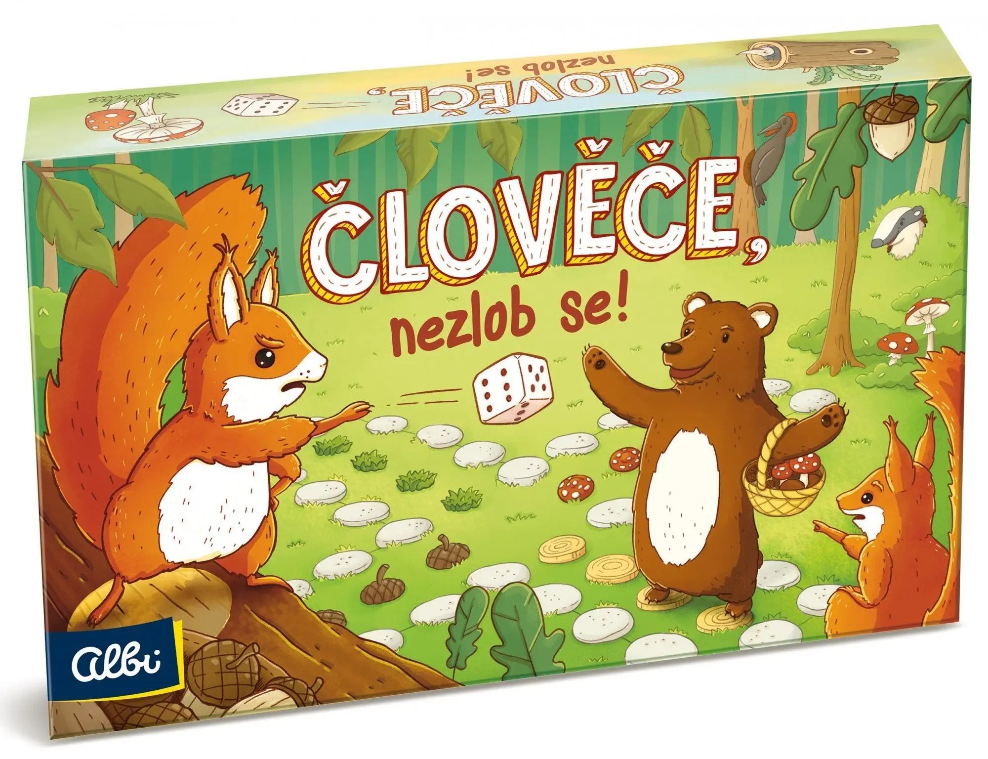Člověče, nezlob se! detské (Zvieratká) Dosková hra