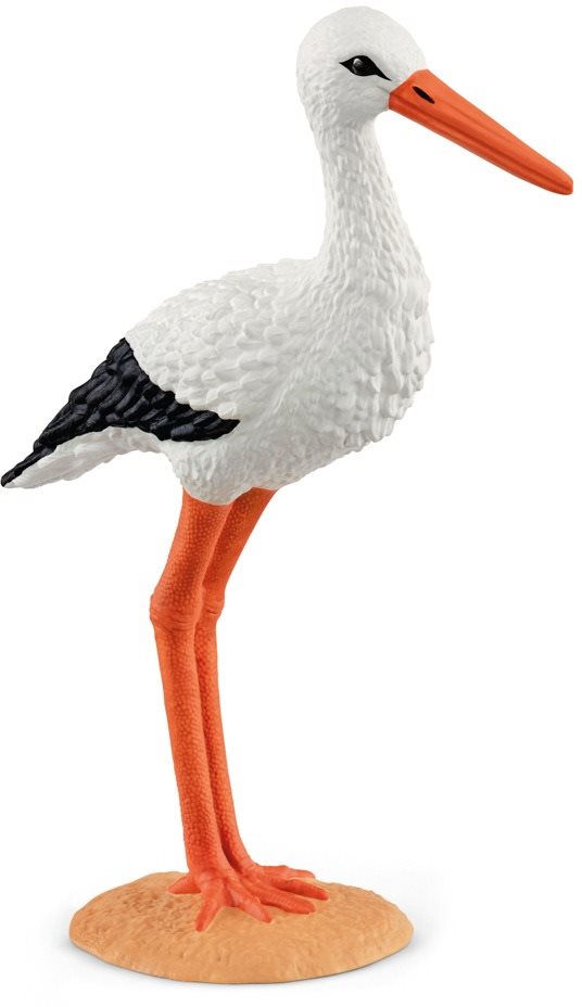 Schleich 13936 Állatka - Gólya Figura