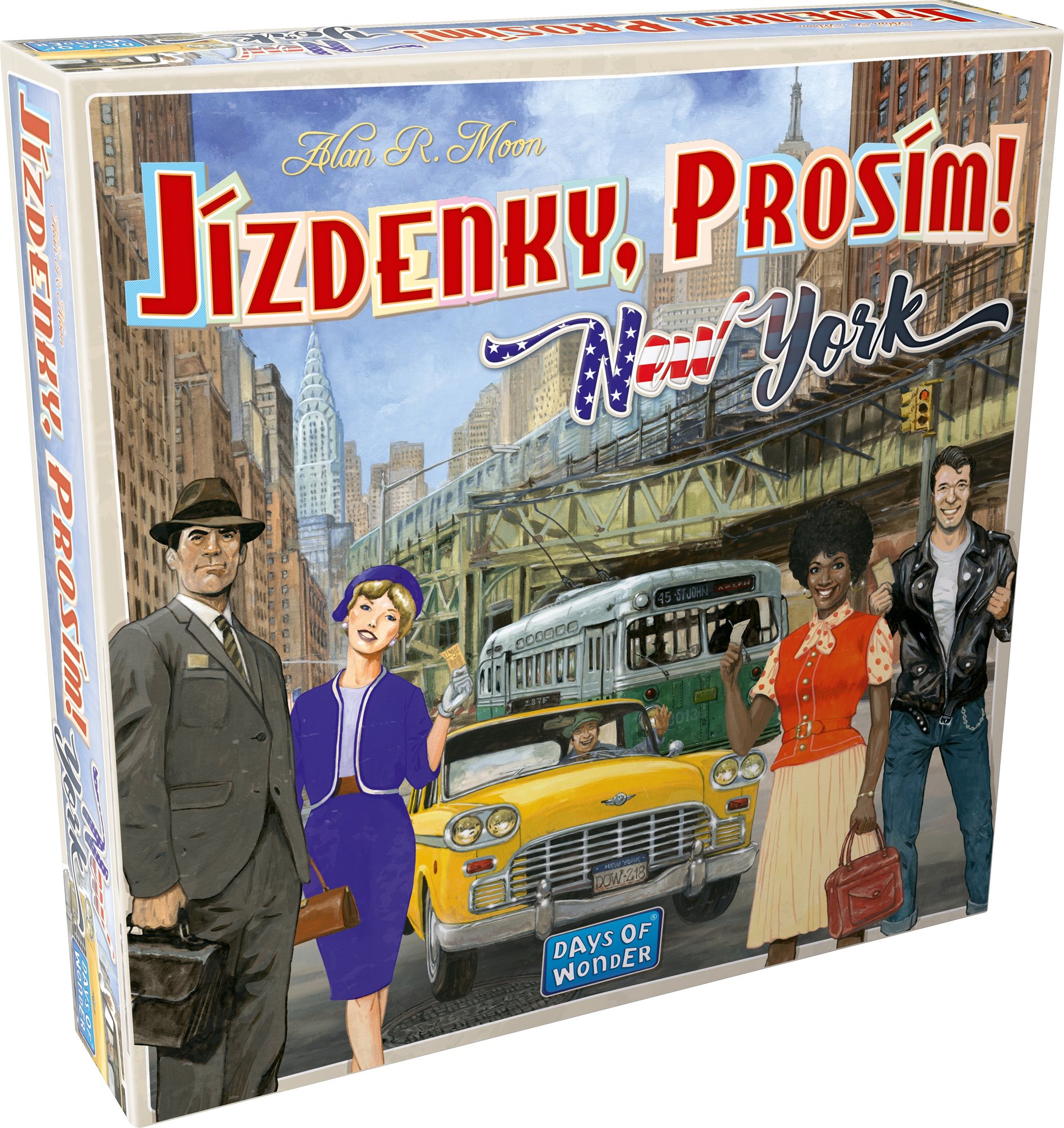 Cestovné lístky, prosím! New York Dosková hra