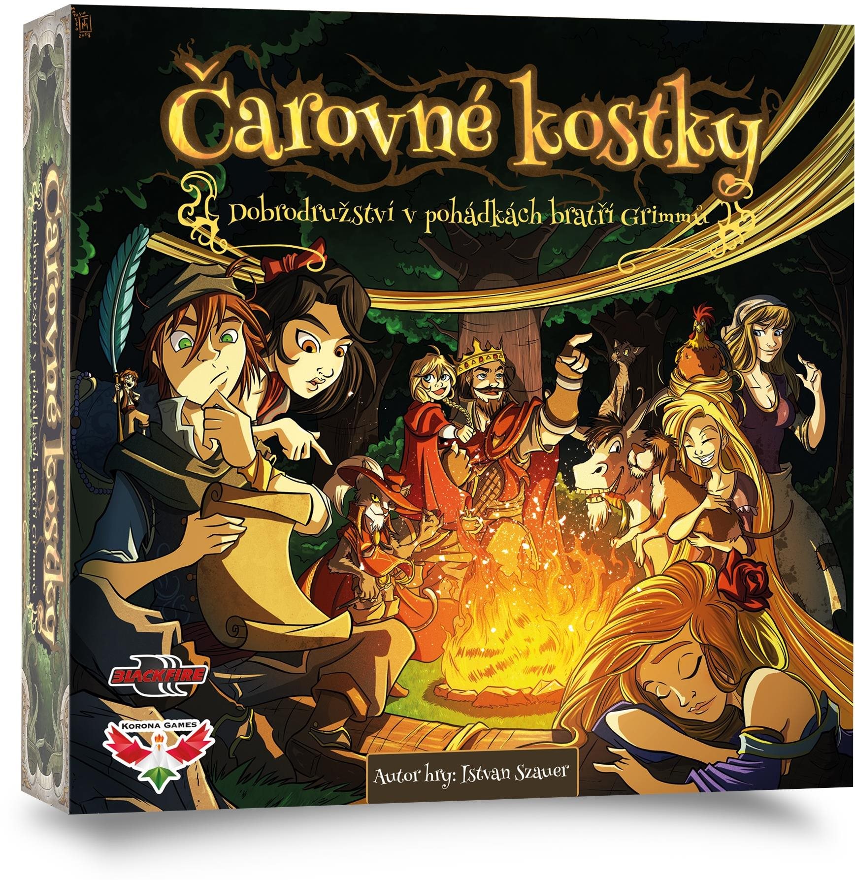 Čarovné kocky Dosková hra