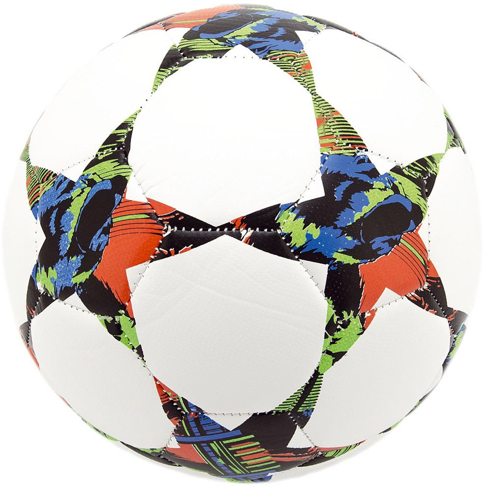 Teddies Lopta futbalová hviezdy nafúknutý šitý Lopta pre deti