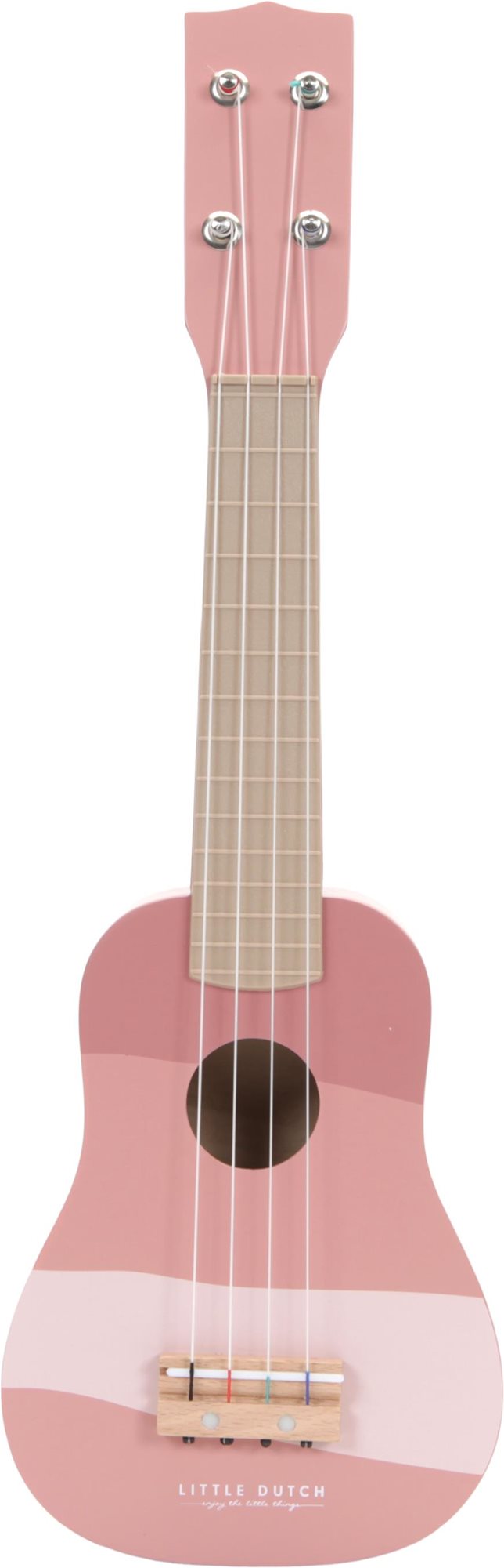 Little Dutch Gitara drevená Pink Detská gitara