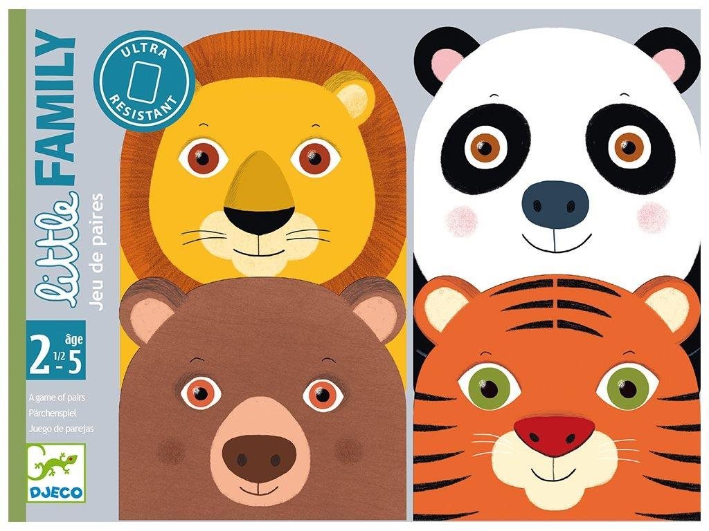 Djeco Little Families - Kartenspiel für die Kleinsten Kartenspiel