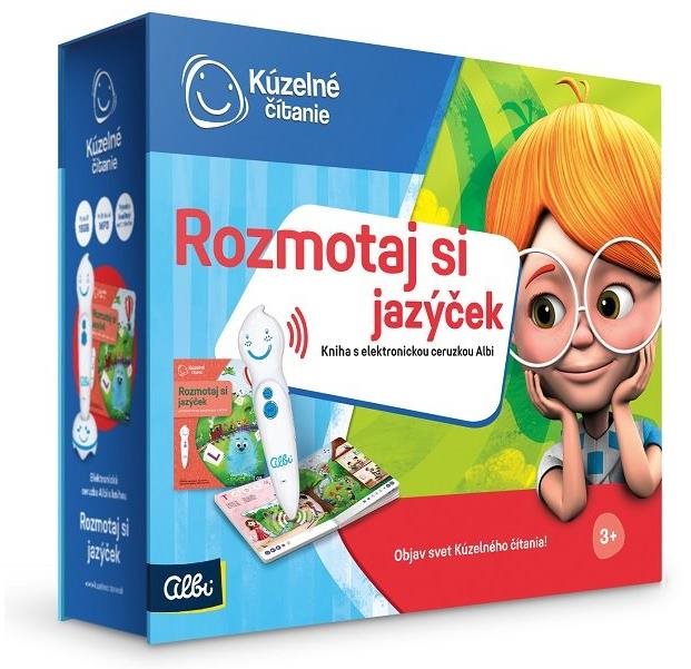 Albi Kúzelné čítanie Albi ceruzka + Rozmotaj si jazýček SK Kúzelné...