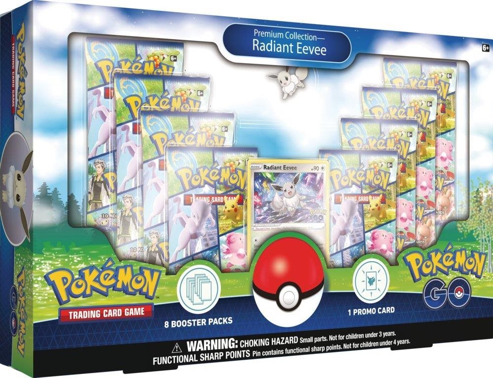 Pokémon TCG: Pokémon GO - Radiant Eevee Premium Collection Pokémon...