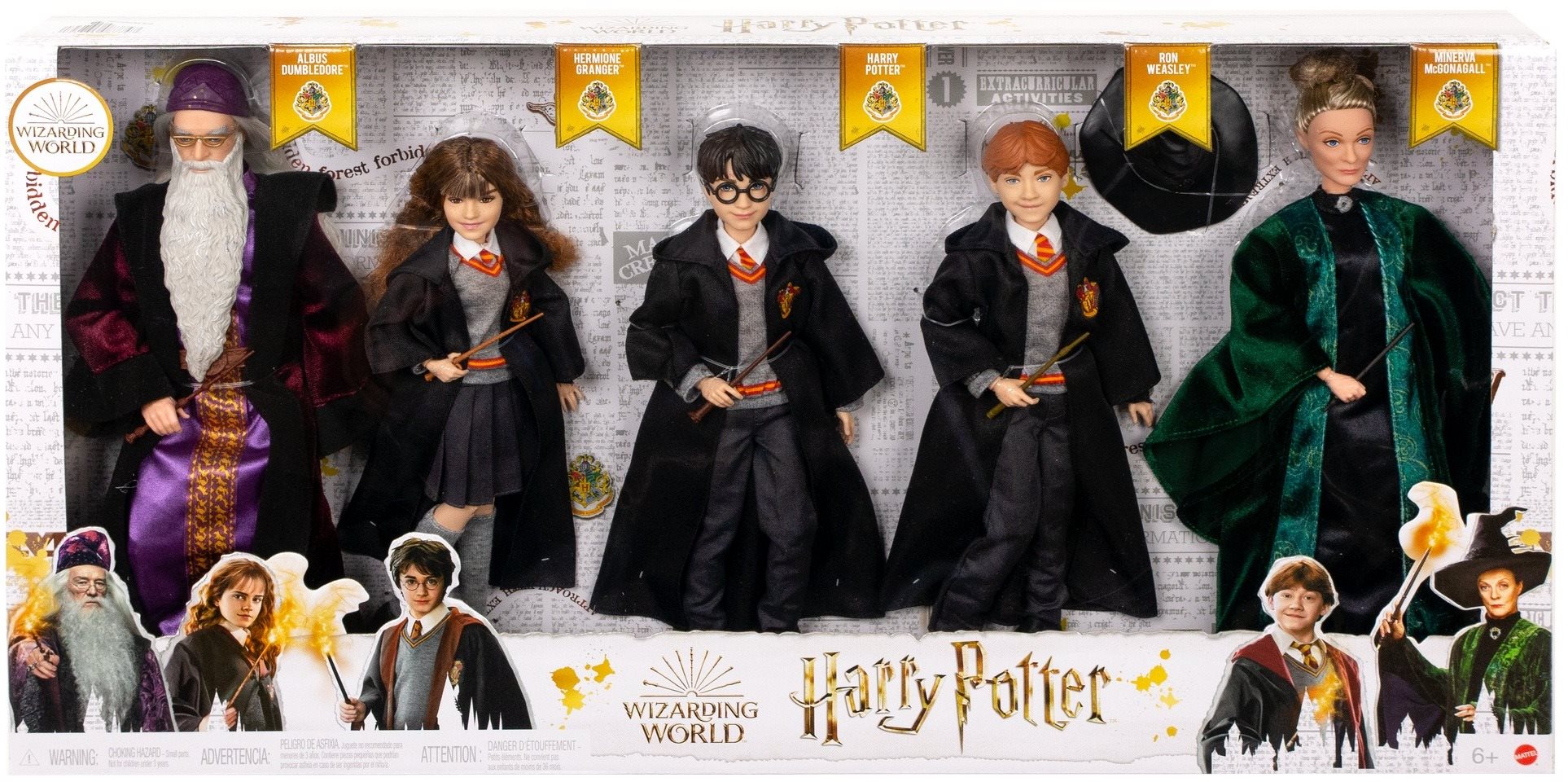 Harry Potter Kolekcia Kúzelníkov z Bradavíc HJJ89 Bábika