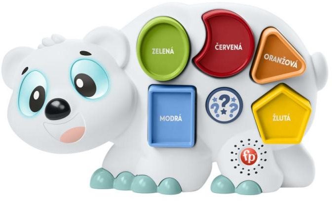 Fisher Price Linkimals Hovoriaci polárny medveď CZ Edukačná hračka