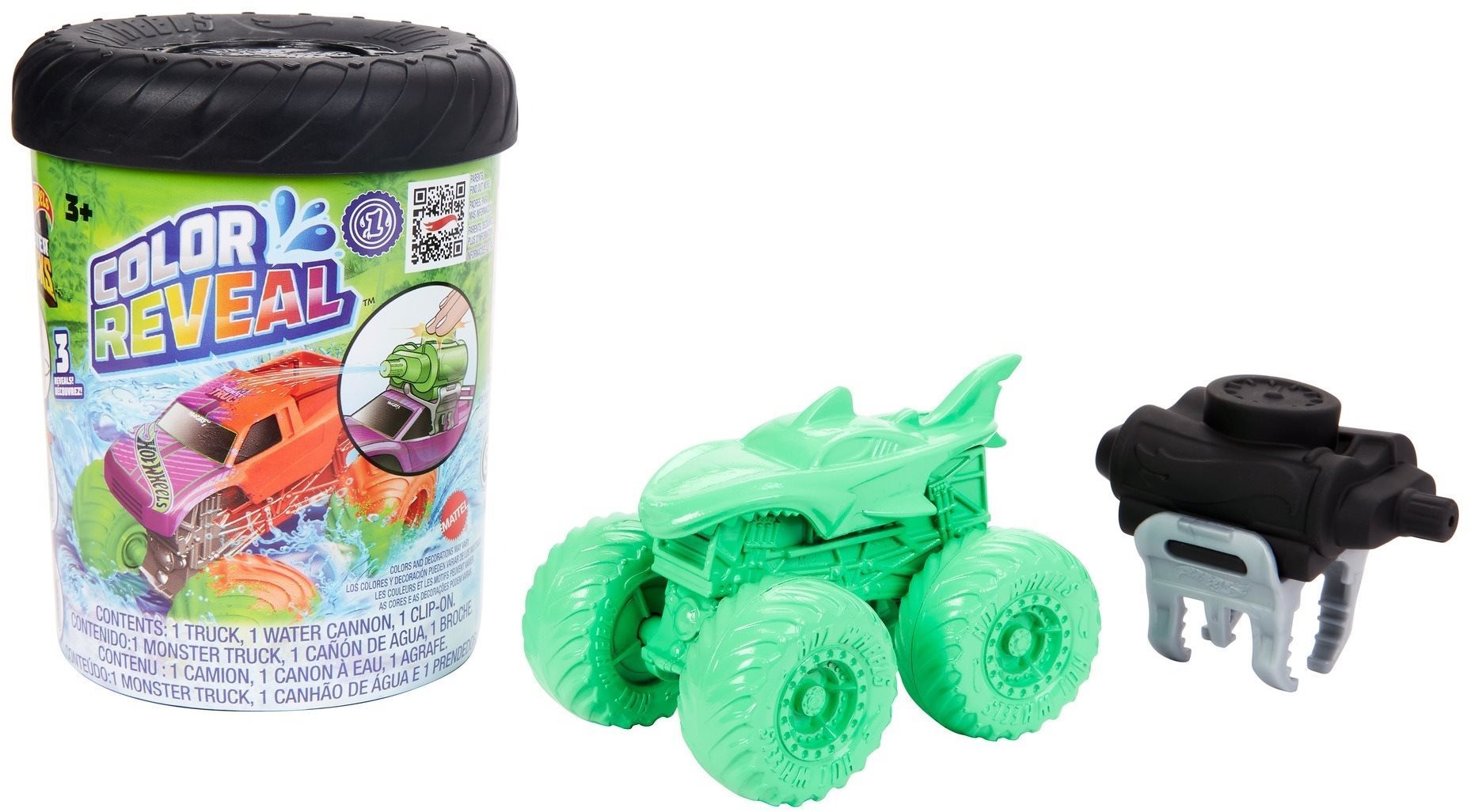 Hot Wheels Monster Trucks Color Reveal Hot Wheels