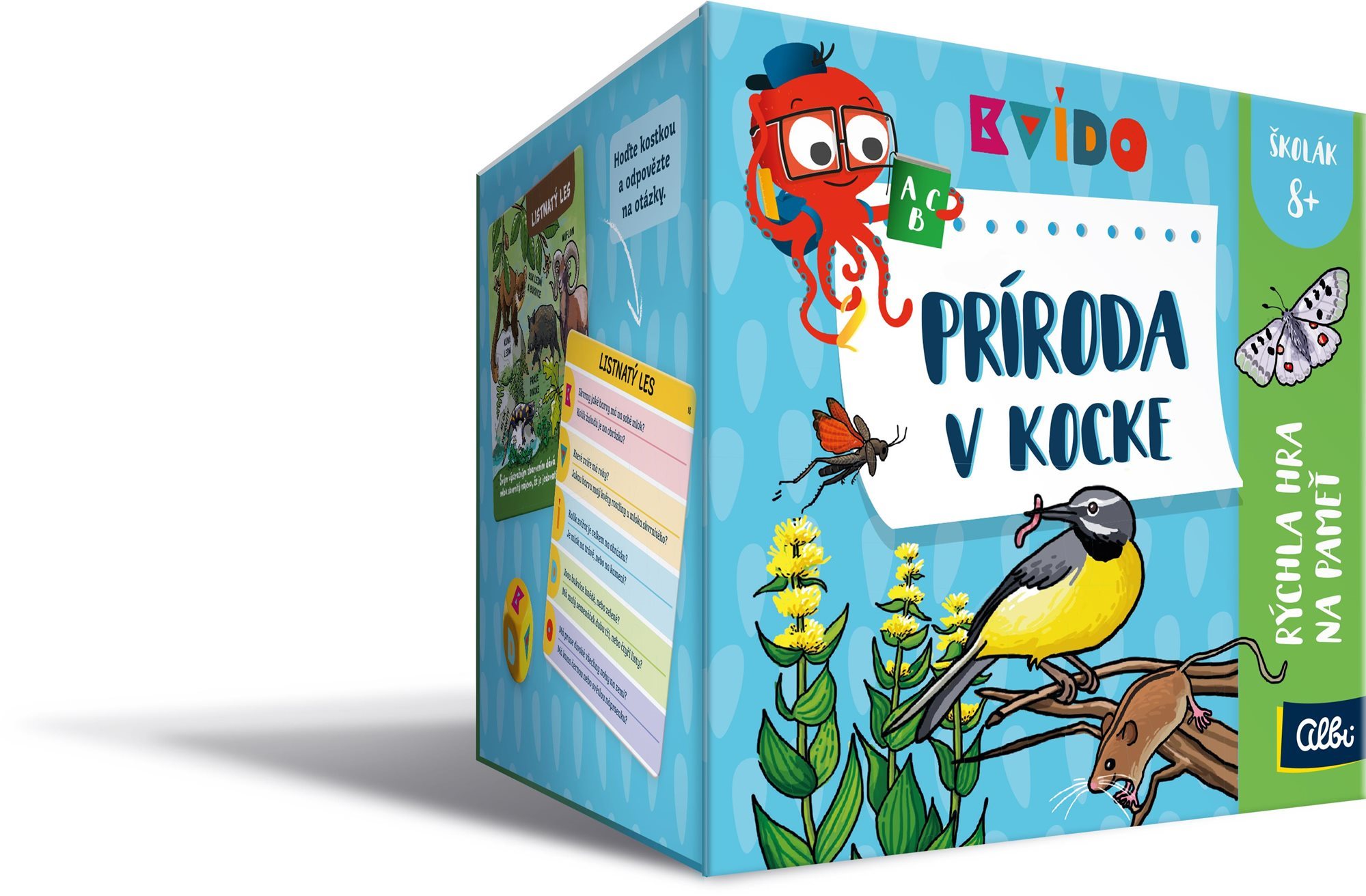 Albi Kvído – Priroda v kocke Stolová hra