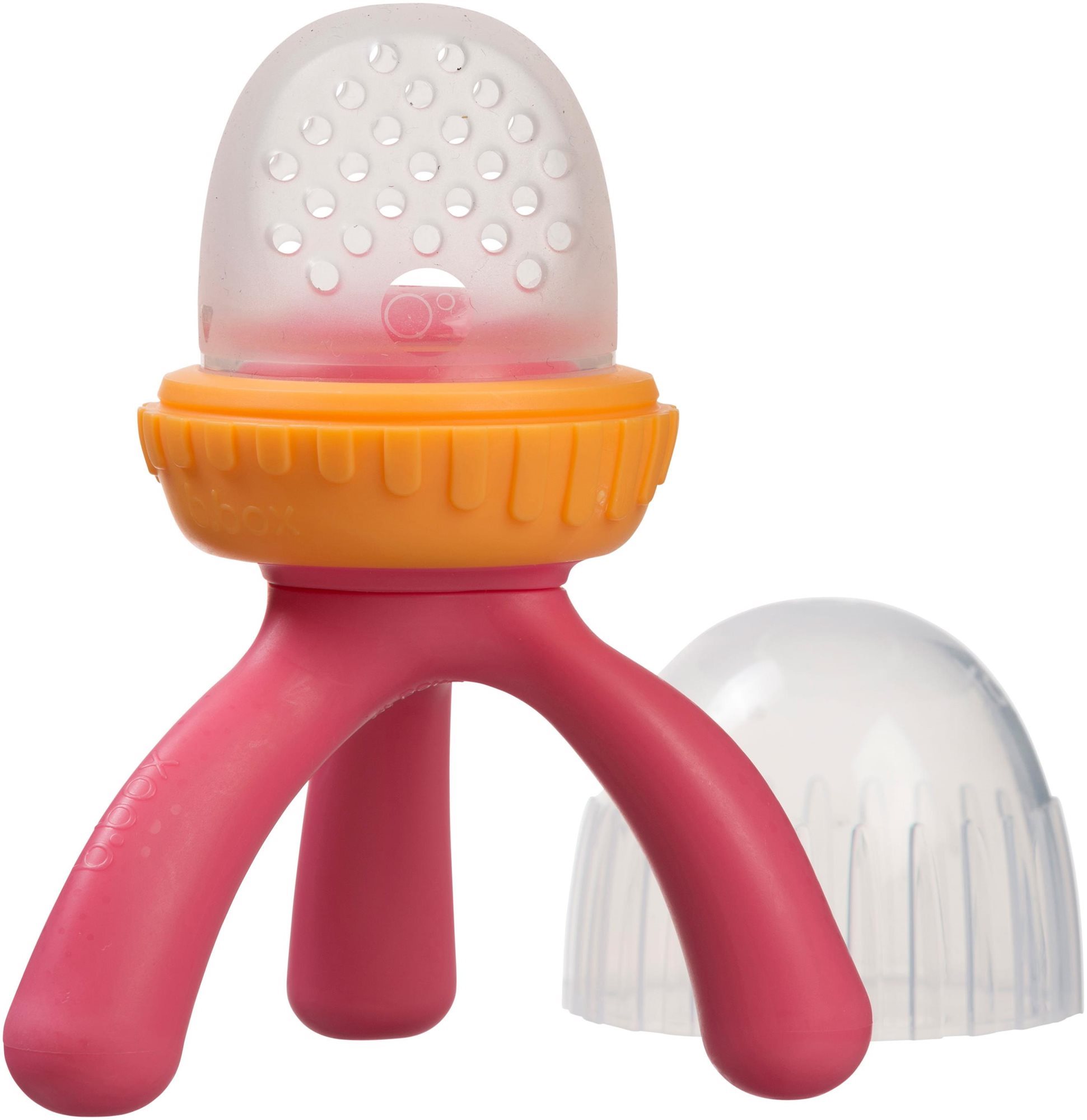 b.box Kŕmiaci cumlík a hryzátko – ružový Cumeľ na kŕmenie