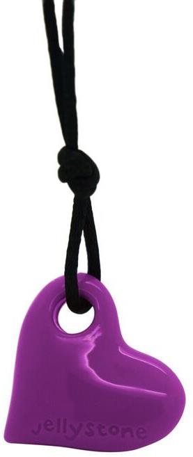 Jellystone Designs Nyugtató szív medál - lila szőlő Nyaklánc
