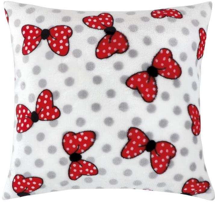 Bellatex Maznáčik – detský motív – 38 × 38 cm – červené mašle Vankúš