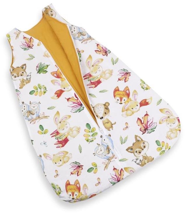 Bellatex Lesné zvieratká – 50 × 75 cm Spací vak pre bábätko