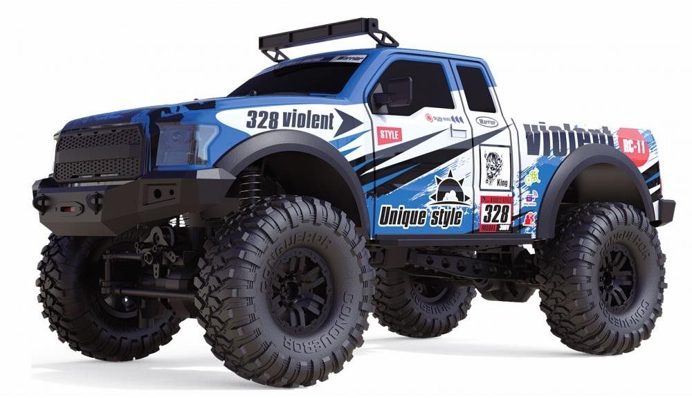 Amewi RC auto Dirt Climbing Pickup Race Crawler 1 : 10 modré RC auto