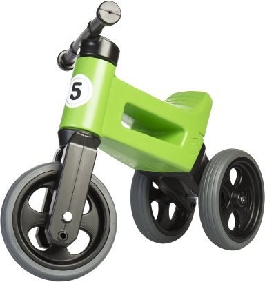 Funny Wheels 2 v 1 – zelené Odrážadlo