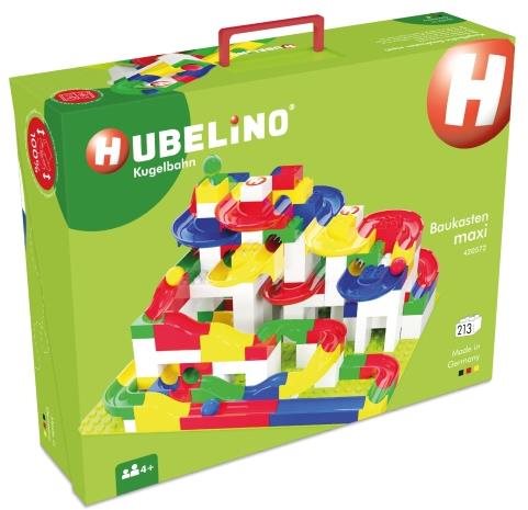 Hubelino Guličková dráha – set s kockami Maxi Guľôčková dráha