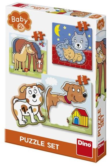 Dino Animals 3-5 Baby Puzzle