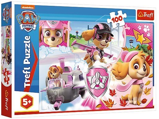 Puzzle Labková patrola Skye v akcii Puzzle