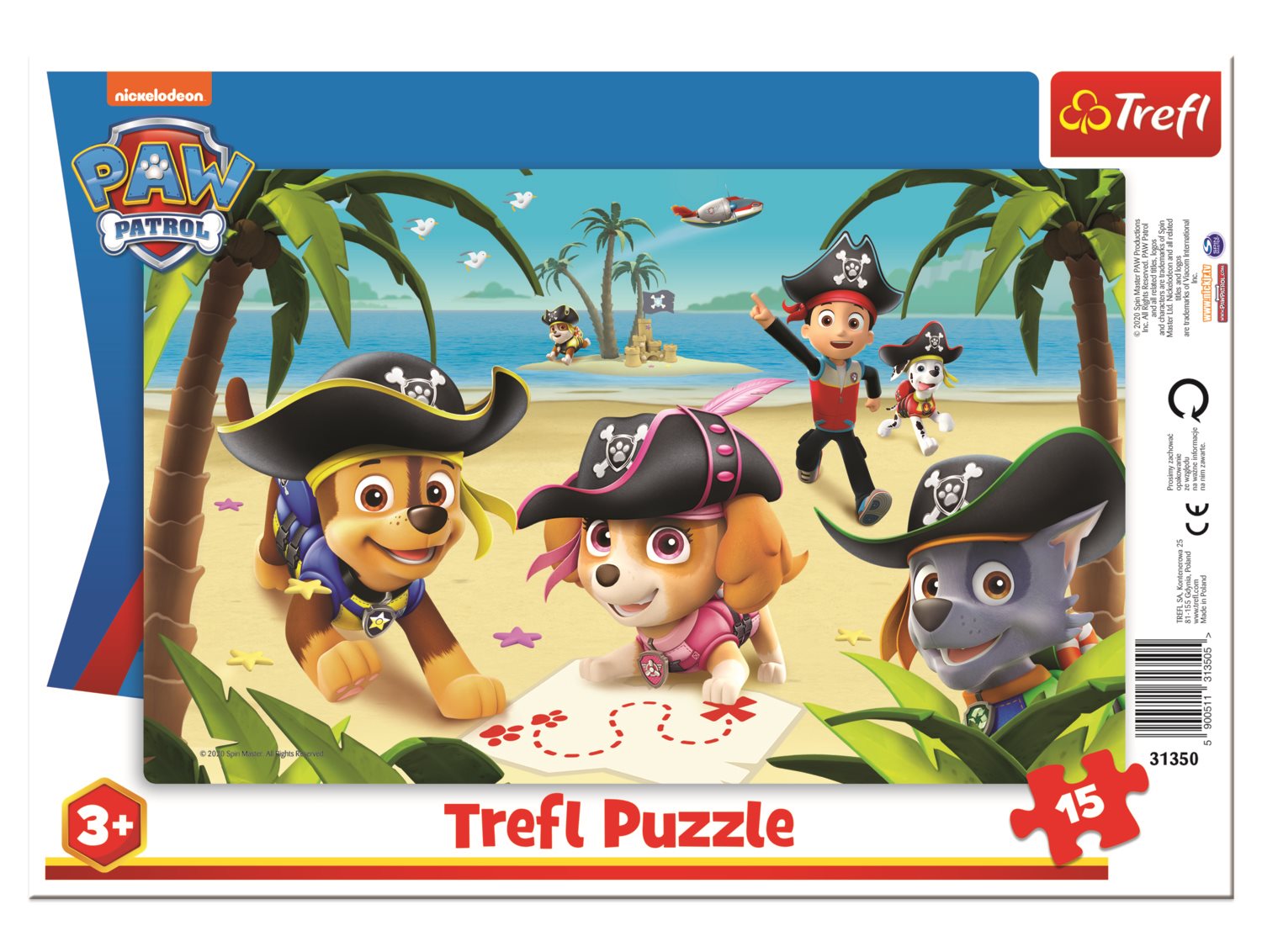 Puzzle doskové Priatelia z Labkovej patroly Puzzle