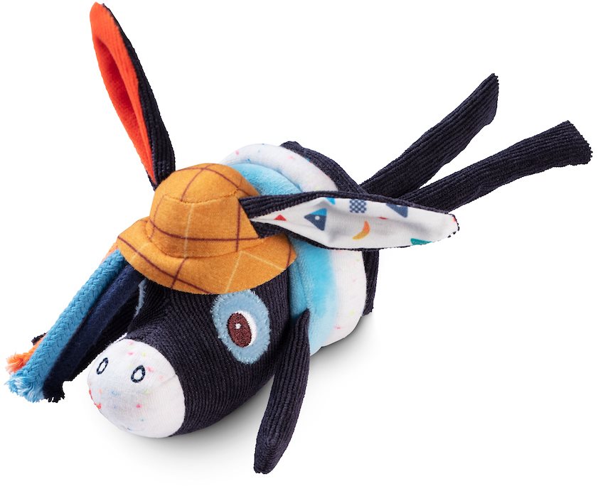 Lilliputiens - oslík Ignác - vibračná hračka Hrkálka