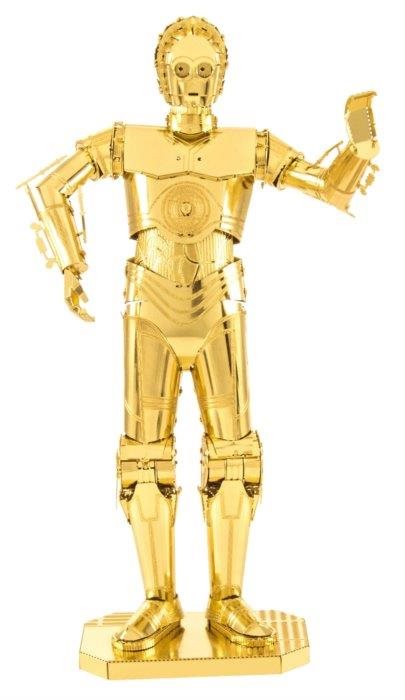 Metal Earth 3D puzzle Star Wars: C-3PO (zlatý) 3D puzzle