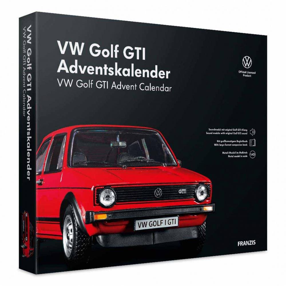 Franzis Verlag adventný kalendár Volkswagen VW Golf GTI so zvukom 1...
