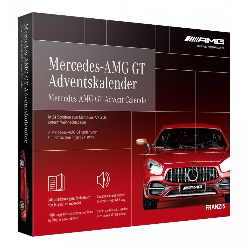 Franzis Verlag adventný kalendár Mercedes AMG GT so zvukom Adventný...