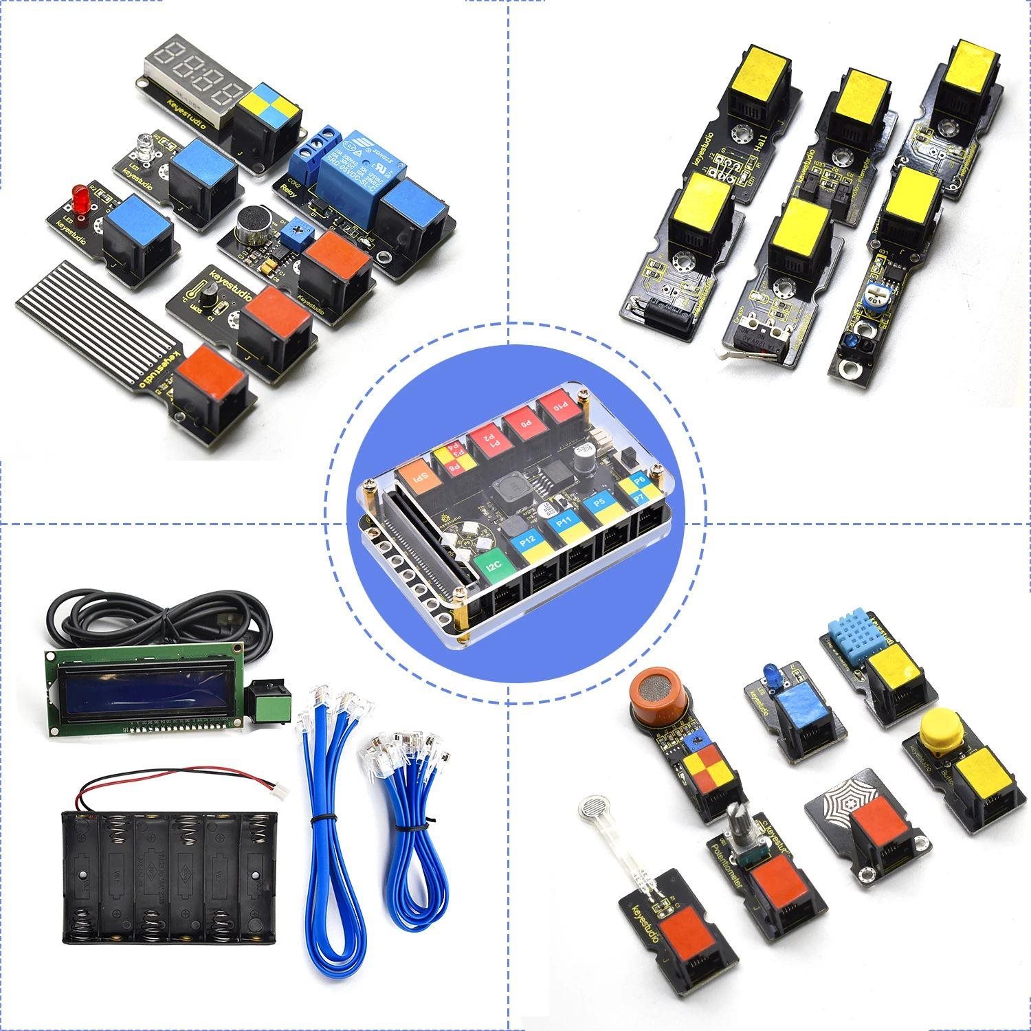 Keyestudio KS4020 Arduino štartovacia súprava EASY PLUG Super pre...