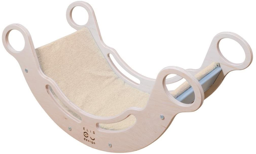 Potah na Montessori hojdačku 5 in1 s elastanom béžový Matrac