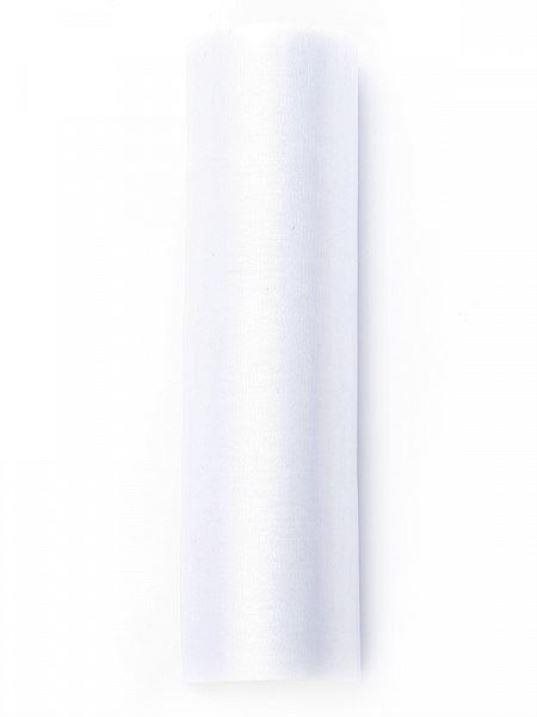 Organza biela – svadba 16 × 900 cm Párty doplnky