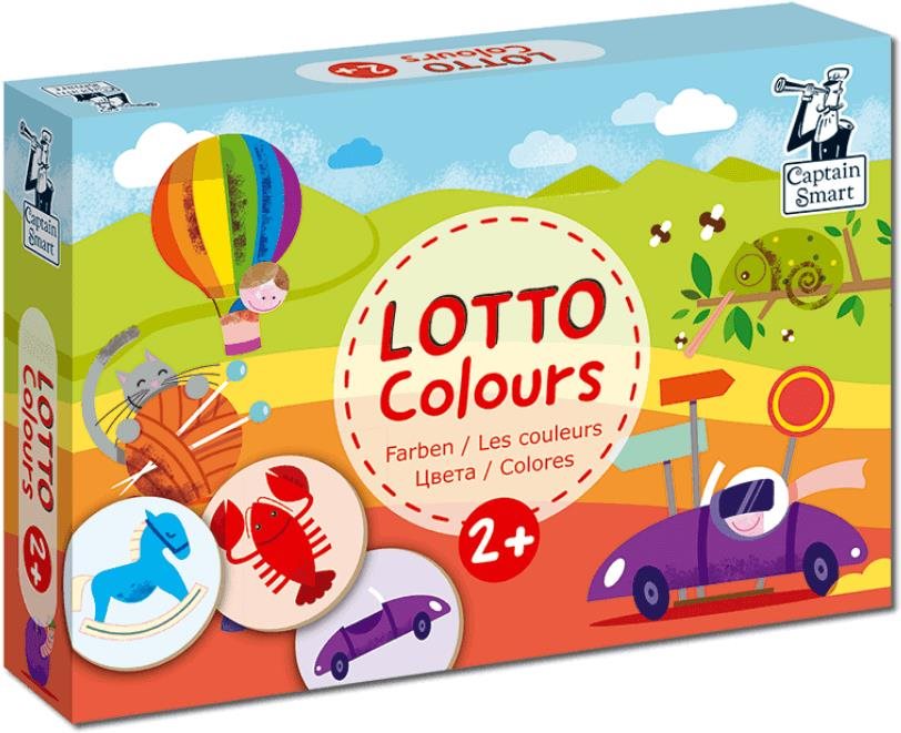 Captain Smart Loto – farby Vzdelávacia súprava