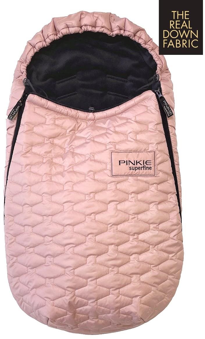 Pinkie-péřový zimní fusak Superfine Light Pink 0-12měs Fusak do...