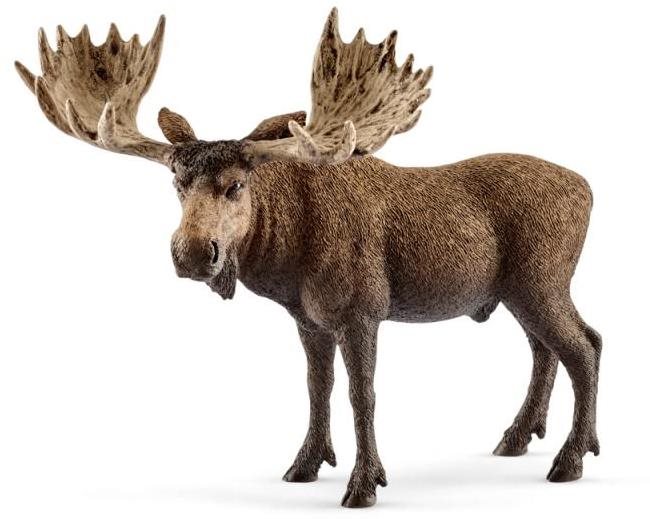 Schleich 14781 Moose Bull Figure