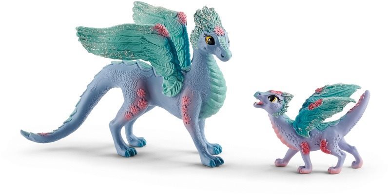 Schleich 70592 Kvetinový drak s mláďaťom Figúrky