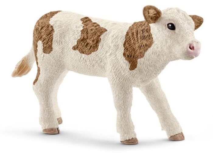 Schleich 13802 Simmental calf Figure