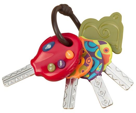 B-Toys Elektronické klíčky LucKeys Hudobná hračka