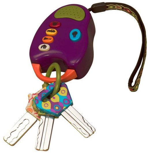 B-Toys FunKeys slusszkulcs Zenélő játék