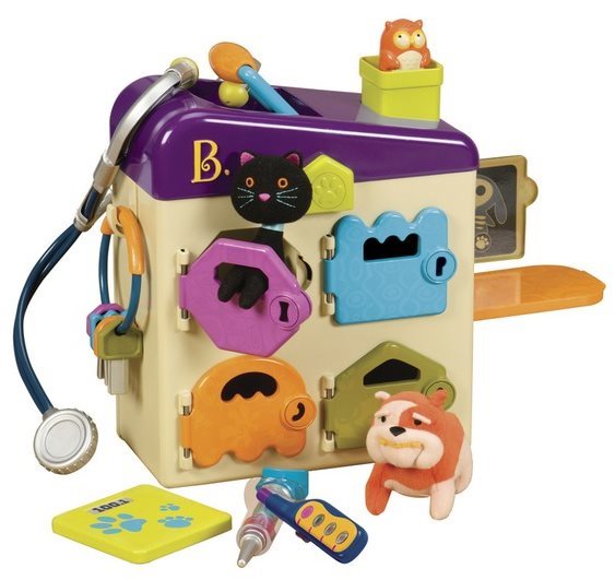 B-Toys Veterinársky kufrík Pet Vet Clinic Lekárska sada pre deti