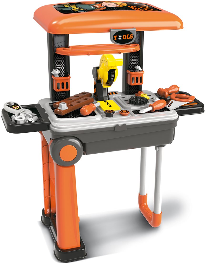 Buddy Toys Kufor Deluxe dielňa Detské náradie