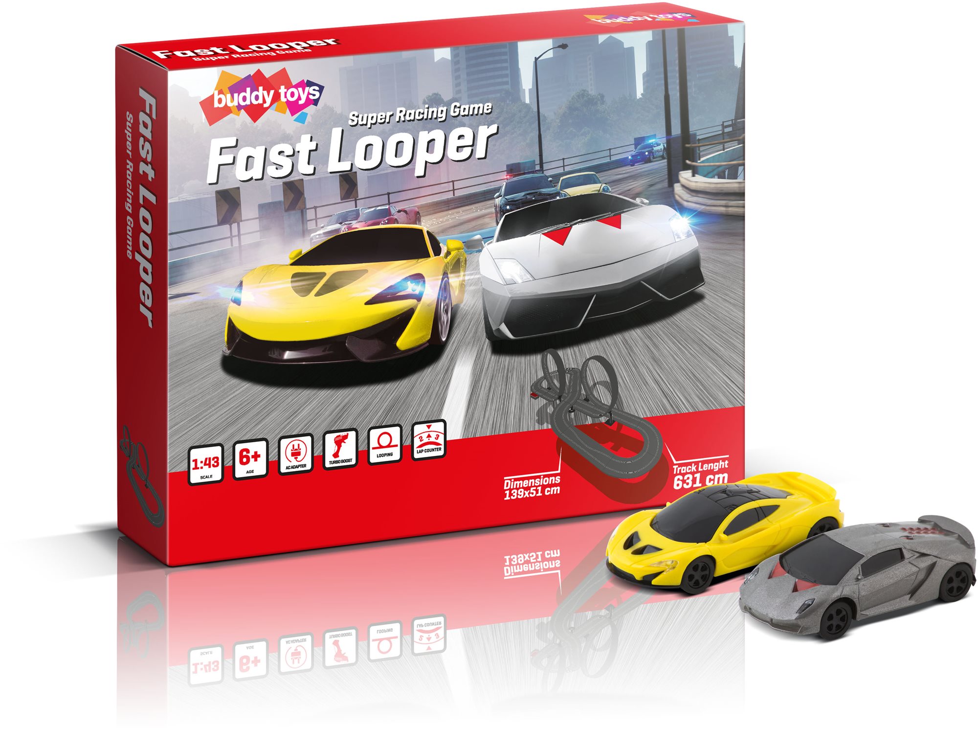 Buddy Toys Autodráha Fast Looper Autodráha