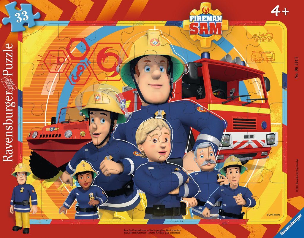 Ravensburger 061143 Fireman Sam Jigsaw