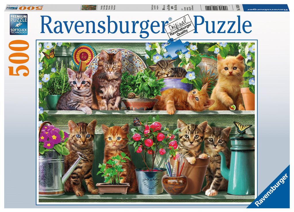 Ravensburger 148240 Cats on the shelf Jigsaw