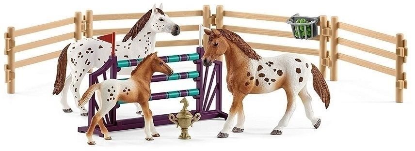 Schleich 42433 Horse Club Lisa's tournament training Figure