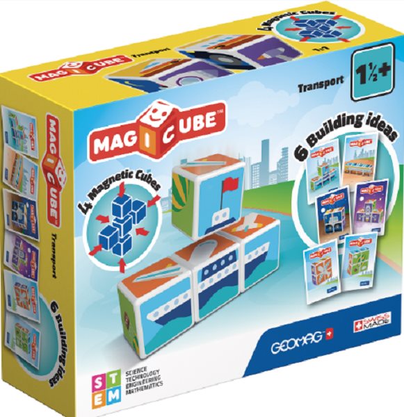 Geomag Magicube Doprava Stavebnice