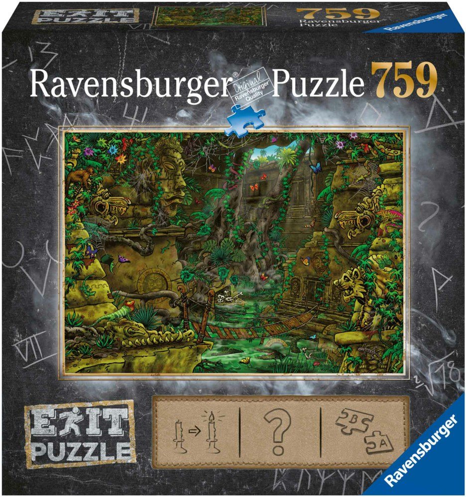 Ravensburger 199518 Casse-tete EXIT: Temple d'Ankor Puzzle