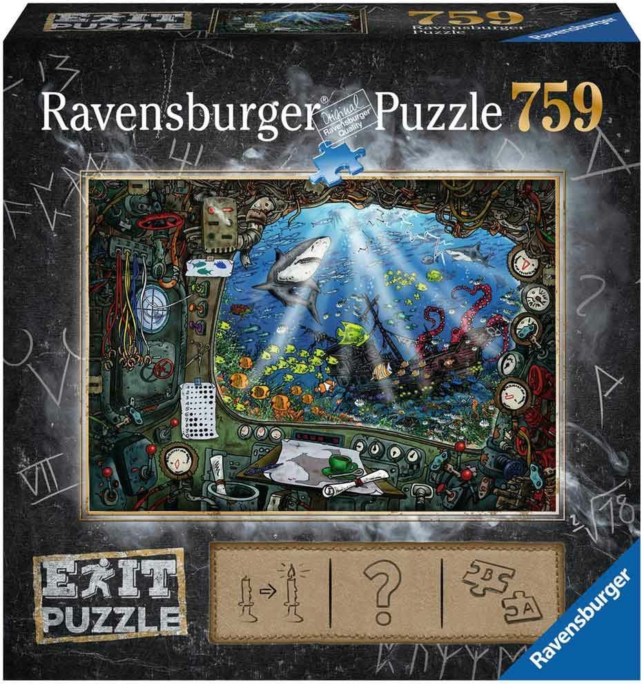 Ravensburger 199532 Exit Puzzle: Submarine Jigsaw