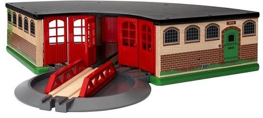 Brio World 33736 Nagy kerek kocsiszín Vasútmodell kiegészítő
